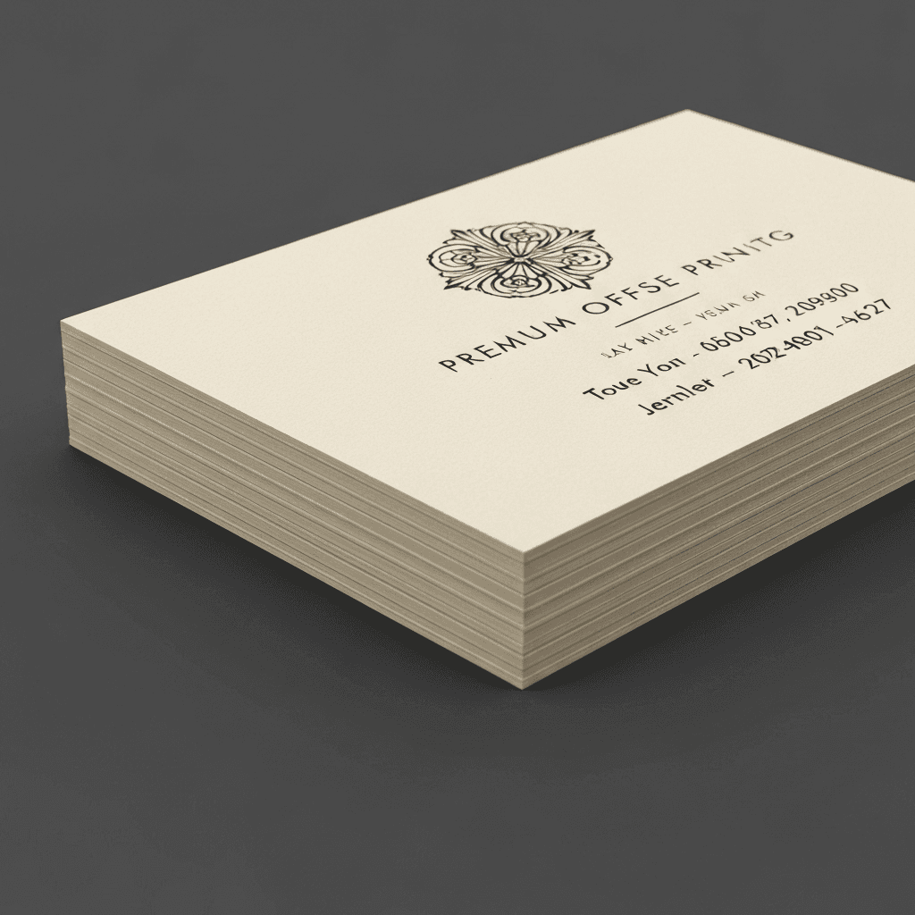 Offset Business Cards